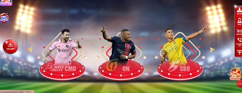 Trải nghiệm nền tảng cá cược bóng đá Sodo6789